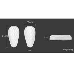 3mm adhesive air-cushion silicone nose pads, alternate product view