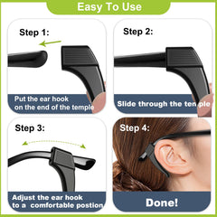 Large silicone ear grip, product detail view