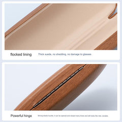 Slim hard shell eyeglass case, product detail view