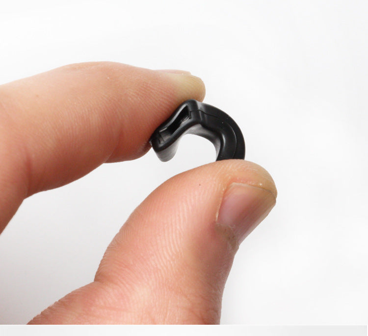Medium silicone ear grip, product detail view