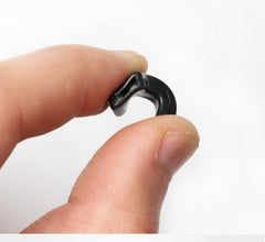 Medium silicone ear grip, product detail view