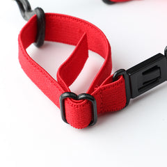 Sports eyeglass retainer straps with hooks, product detail view