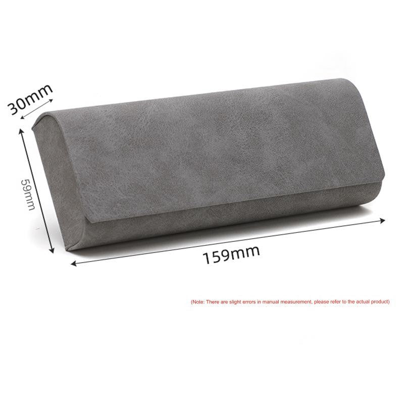 Portable magnetic eyeglass case with soft lining, alternate product view