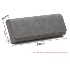 Portable magnetic eyeglass case with soft lining, alternate product view
