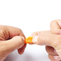 Silicone eyewear retainer hook, product detail view