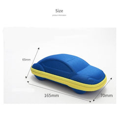 Car-shaped zipper eyeglass case 2-pack, alternate product view