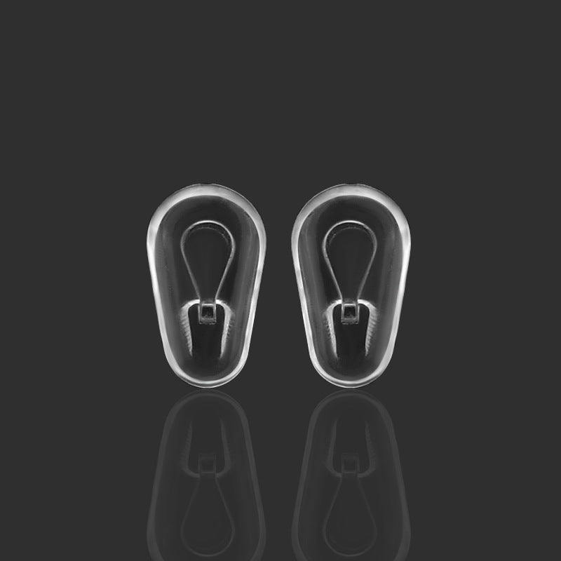Silicone push-in replacement nose pads for eyeglasses by EBJDE