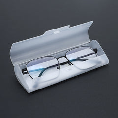 Translucent plastic eyeglass cases, additional product view