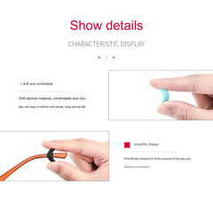 Silicone eyewear stopper, product detail view
