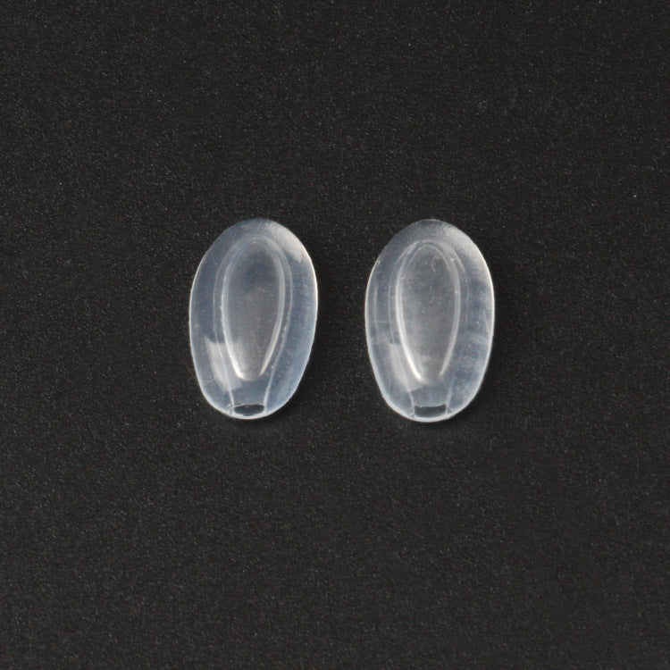 Air-chamber silicone push-in replacement nose pads 5-pack by EBJDE