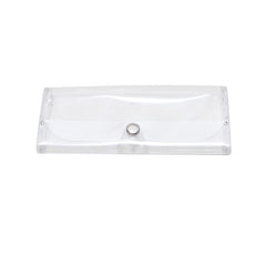 Transparent plastic eyeglass cases 3-pack by EBJDE