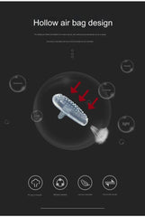 Silicone air-chamber screw-in nose pads, product detail view