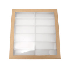 12-slot sunglasses and eyeglass organizer tray by EBJDE