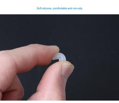 Rectangular push-in replacement nose pads, product detail view