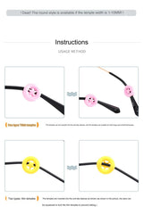 Silicone star ear retainer, product detail view