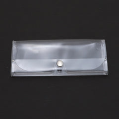 Transparent plastic eyeglass cases 3-pack, alternate product view
