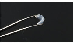 Air-chamber silicone push-in nose pads, mounting and fit detail