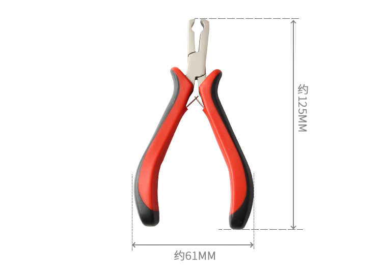 Rimless plug cutting pliers, alternate view