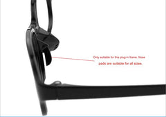 Tear-shaped replacement nose pads, product detail view