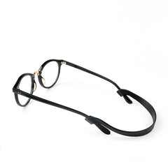 Elastic silicone eyeglass retainer straps, alternate product view