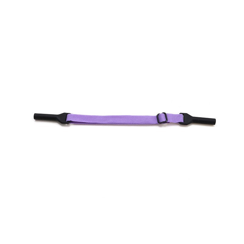 Adjustable glasses straps with silicone connectors, additional view