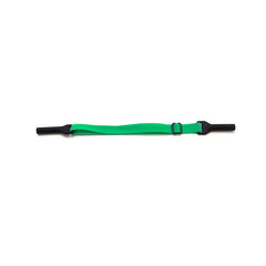 No-tail eyeglass strap, close-up fit detail