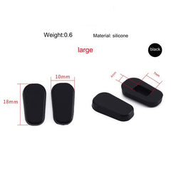 Soft silicone slip-on nose pad covers, alternate product view