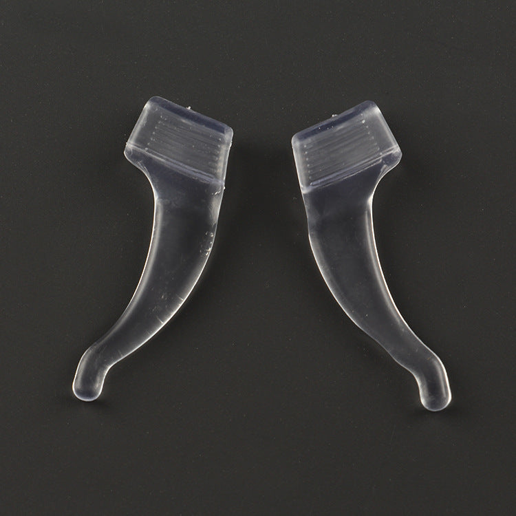 Large silicone eyeglass ear hooks 5-pack by EBJDE
