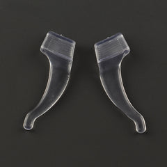 Large silicone eyeglass ear hooks 5-pack by EBJDE