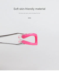 Silicone saddle bridge replacement nose pads, product detail view