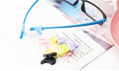 Silicone compact eyeglass retainers, additional detail
