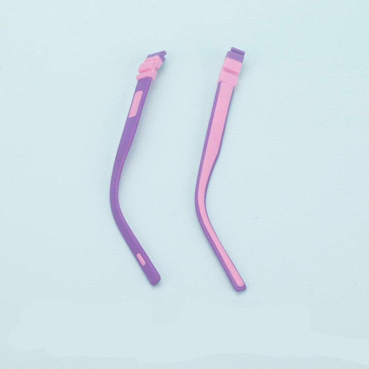 Silicone kids eyeglass arms, additional two-color style