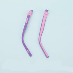 Silicone kids eyeglass arms, additional two-color style