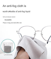Anti-fog microfiber lens cloths, product detail view