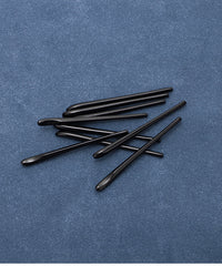 Widened acetate temple end tips, product detail view