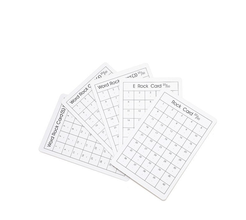 Optometry vision test cards 3-pack by EBJDE
