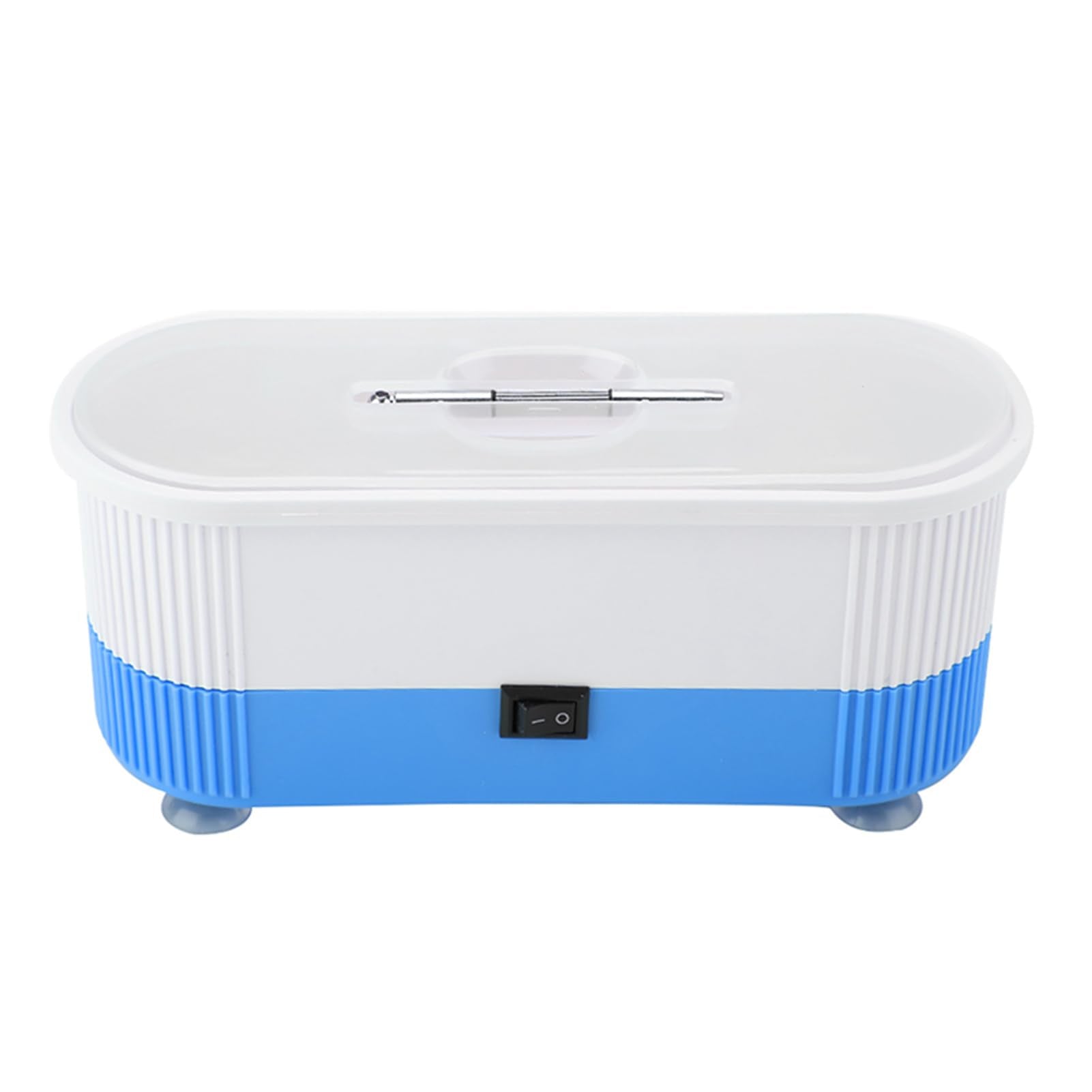 Ultrasonic cleaner for compatible eyeglasses and jewelry, detail view