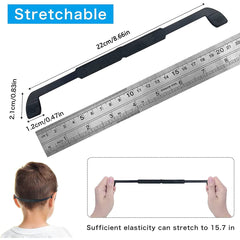 8.66-inch silicone eyeglass retainer straps, alternate product view