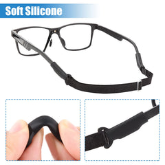 No-tail adjustable eyeglass straps, product detail view