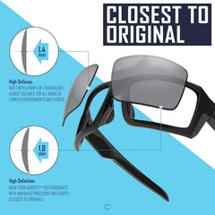 Premium Replacement Lenses for XL OO9417 Sunglasses High Defense - Photochromic Activated