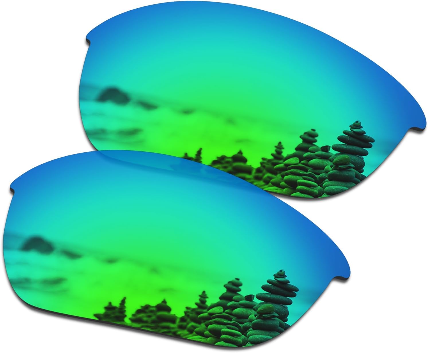Replacement lenses compatible with Oakley Half Jacket 2.0 OO9144 - additional lens detail 6