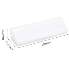 Translucent plastic eyeglass cases 3-pack, alternate product view