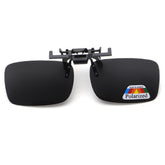 Polarized Clip-on Sunglasses Anti-Glare Driving Glasses for Prescription Glasses