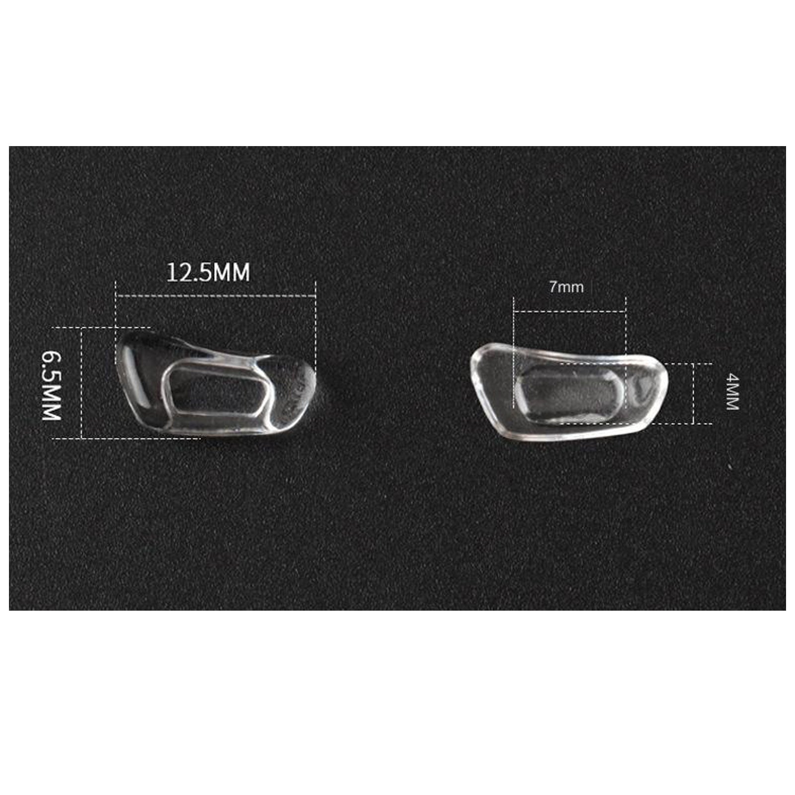 Silicone push slide-in nose pads, alternate product view