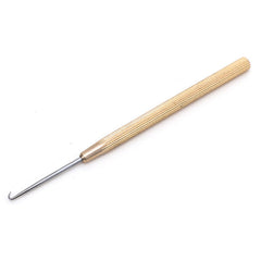 Puller hook tools for racquet stringing and semi-rimless eyeglass repair