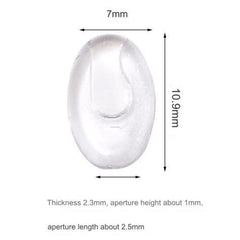 Silicone plug-in replacement nose pads, alternate product view