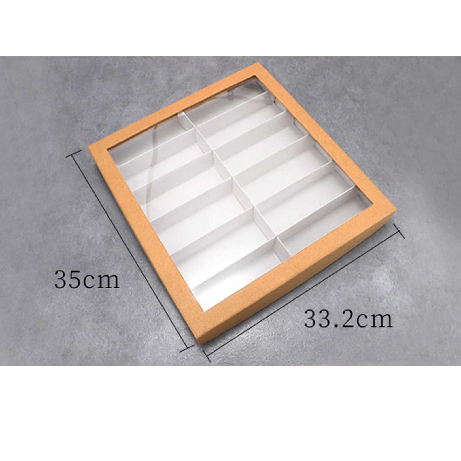 12-slot sunglasses and eyeglass organizer tray, alternate product view