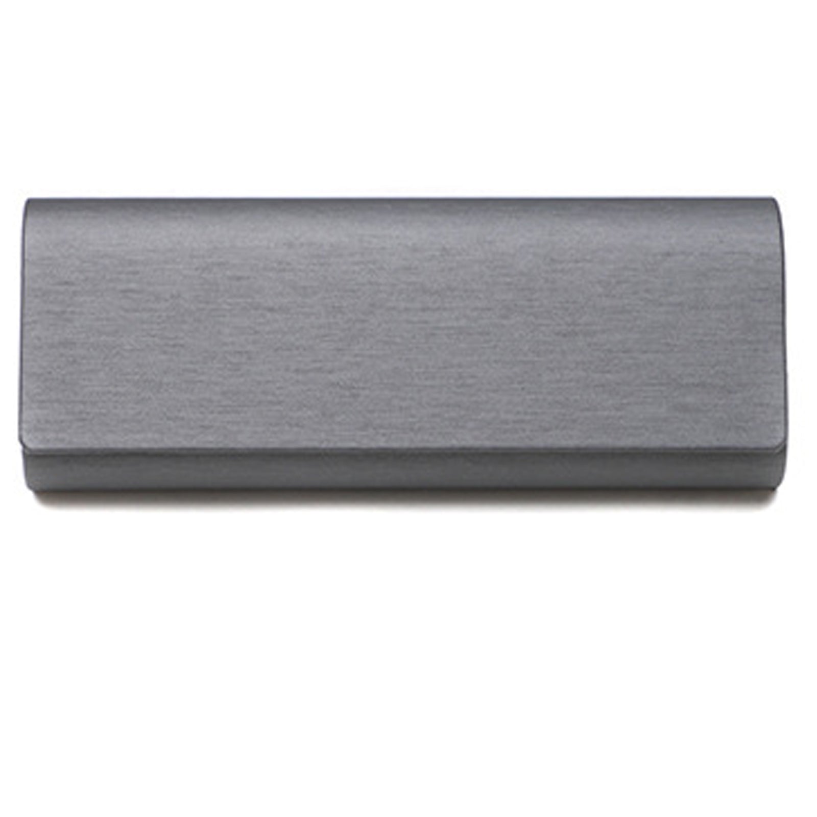 Portable magnetic eyeglass case with soft lining, interior detail