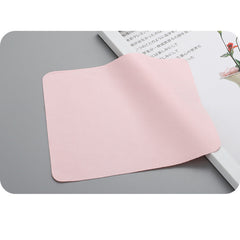 Microfiber cleaning cloths for eyeglasses and smooth surfaces, detail view