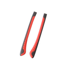 Square thin metal eyeglass temple tips, alternate color option